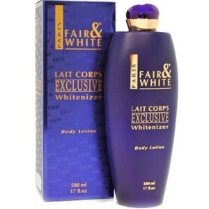 Fair & White Lait Corps Exclusive Whitenizer Body Lotion-Navy Blue - 500ml