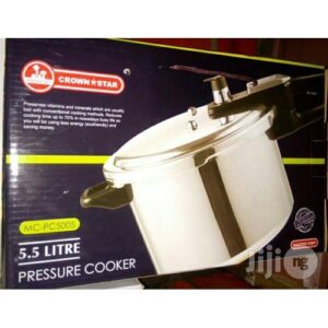 Crown Star Pressure Cooker 5.5 Litres