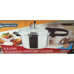 Crown Star Pressure Cooker 9.5 Litres