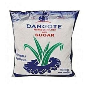 Dangote Refined Granulated White Sugar - 500g