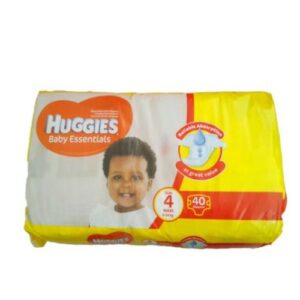 Huggies Baby Essentials Diapers, Size 4