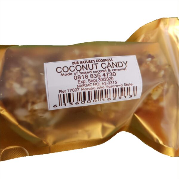 GOODNESS COCONUT CANDY 120G