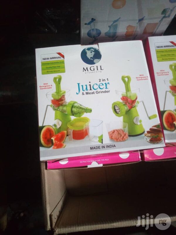 GIFT KING 2 in 1 JUICER & MEAT GRINDER