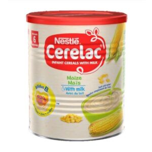 Nestle Cerelac Maize With Milk 400g - Baby Cereals After 6months