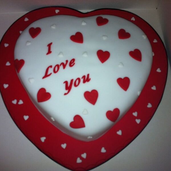 I LOVE U CAKE BIG SIZE
