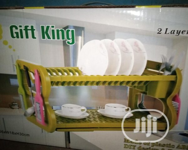 GIFT KING 2 LAYER DISH RACK