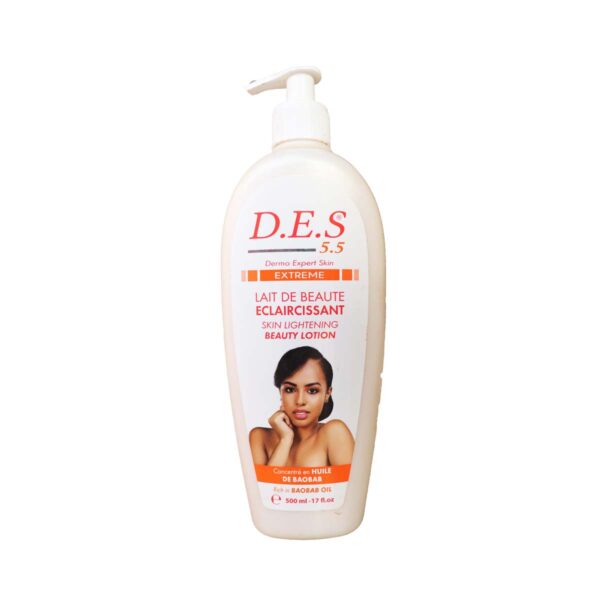 Kaduna Solutions D.E.S 5.5 Extreme Skin Lightening Beauty Lotion 500ml