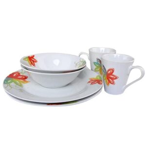 6 Pieces Square Dinner Set