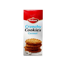 HELLEMA CRUNCHY COOKIES COCONUT