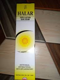 Halar triple action cream