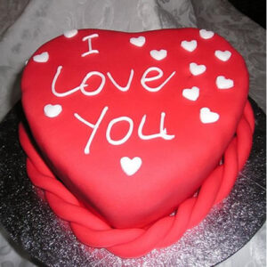 I LOVE U CAKE small SIZE