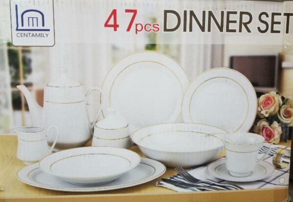 Cranberry 47 PCS Dinner Set