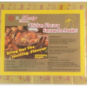 chicken flavour saveur de poulet