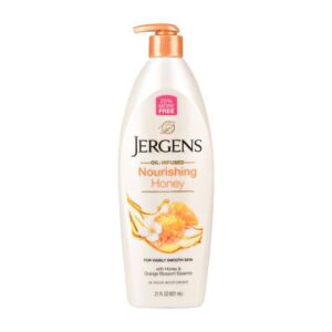 Jergens Oil-Infused Nourishing Honey Body Lotion (For Smooth Skin) 621ml