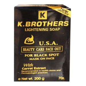 K Brothers Lightening Soap For Black Spot And Mask On Face