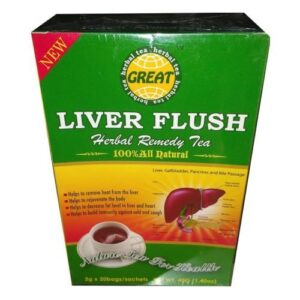 Great Liver Flush Herbal Remedy Tea