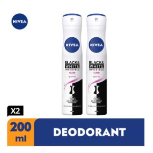 Nivea Black & White Invisible Clear Anti-Perspirant Spray