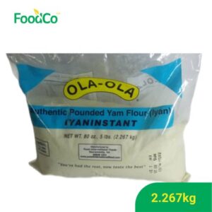 Ola Ola POUNDO YAM FLOUR 2.267KG