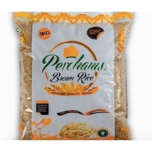 PERCHAMS BROWN RICE 5KG