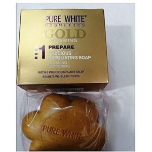 Pure White Gold Exfoliating Soap 150g