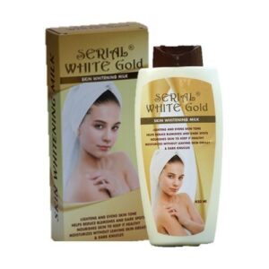 Serial White Gold Body Lotion - Skin Whitening Milk 450ml