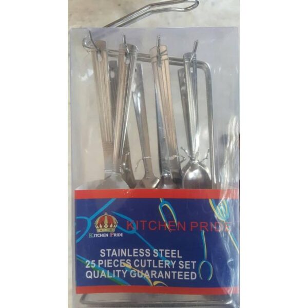 STAINLESS STEEL 24 CUTLERY SET