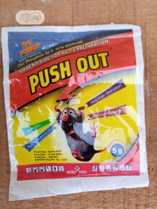 PUSH OUT RAT POISON