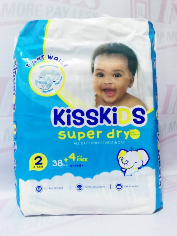 KISS KID SUPER DRY 38PCS