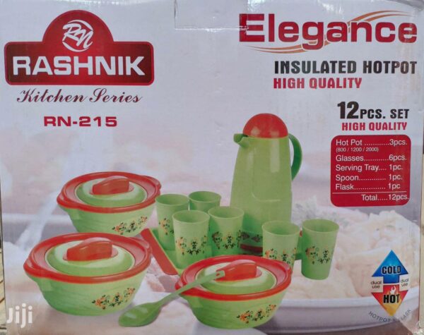 RASHNIK ELEGANCE INSULATED HOTPOT 4PCS