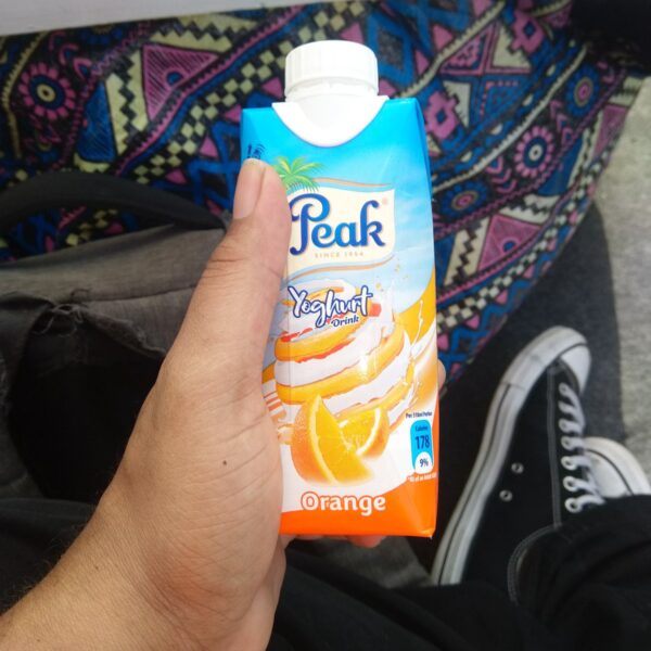 PEAK YOGHURT ORANGE 318ML