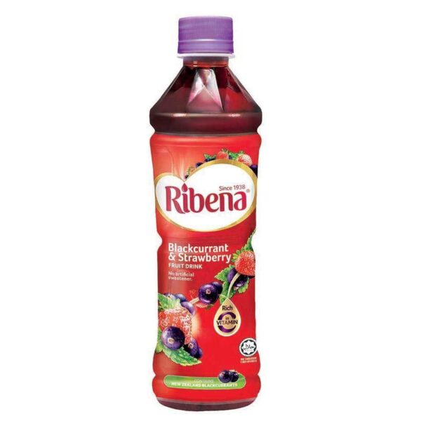 RIBENA BLACKCURRANT STRRAWBERRY