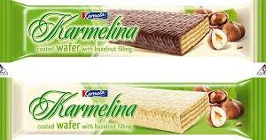 KARMELINA COATED WAFER